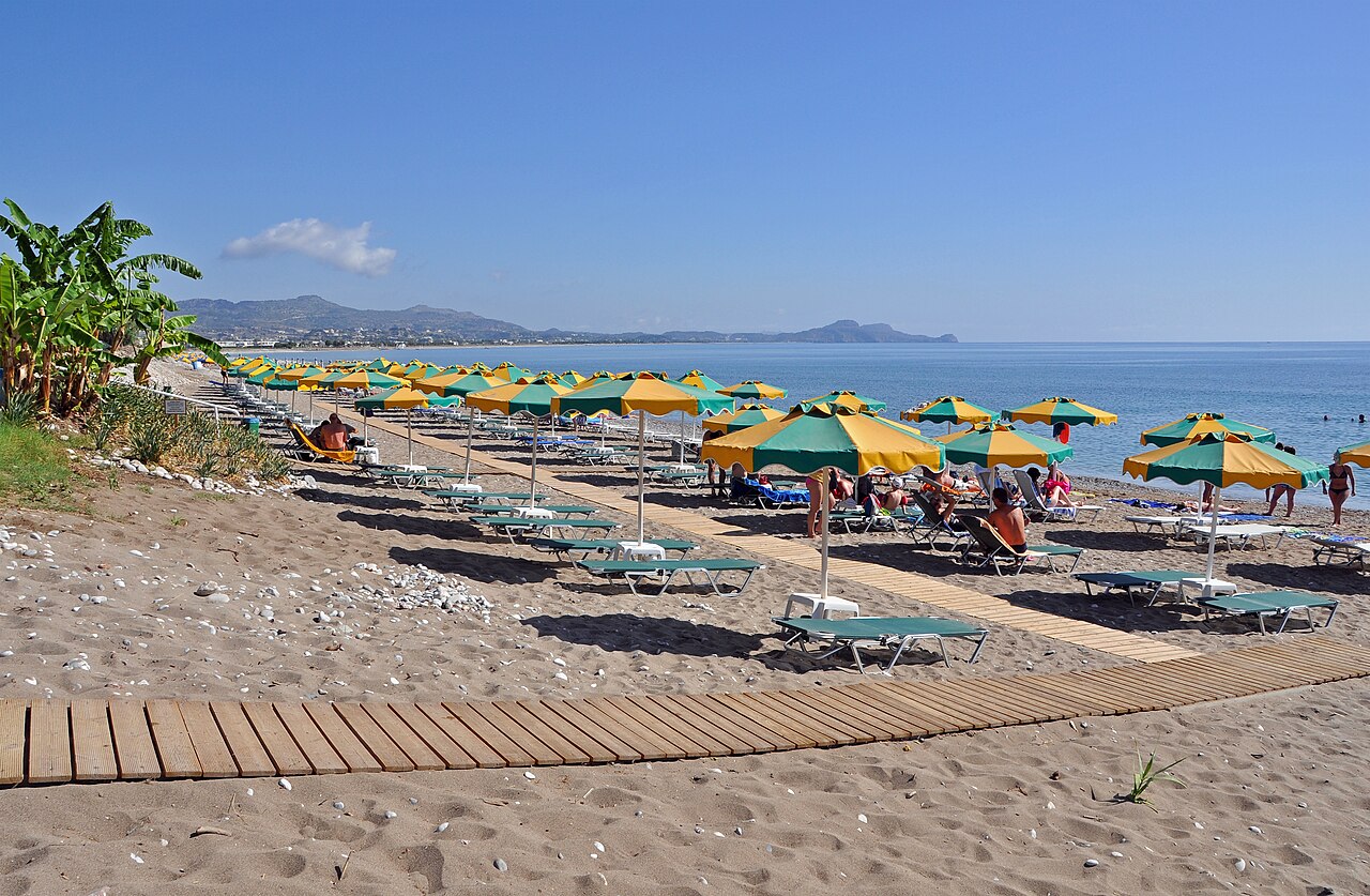 Kolymbia · il pontile di To Palio Nisaki
